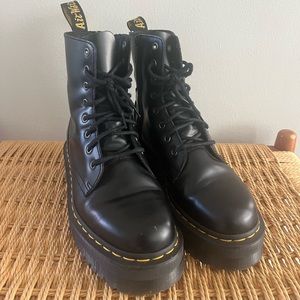 Platform doc martens - womens 8